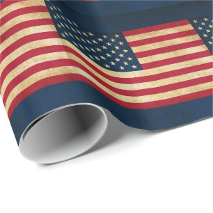 Amerikaanse vlag Cadeaupapier