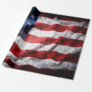 Amerikaanse vlag cadeaupapier
