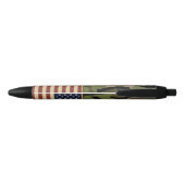 Amerikaanse vlag Camo Zwarte Inkt Pen (Achterkant)