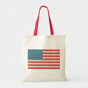 Amerikaanse vlag Canvas tas
