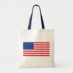 Amerikaanse vlag Canvas tas