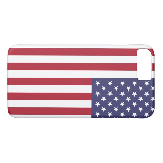 Amerikaanse vlag Case-Mate iPhone case (Achterkant (Horizontaal))