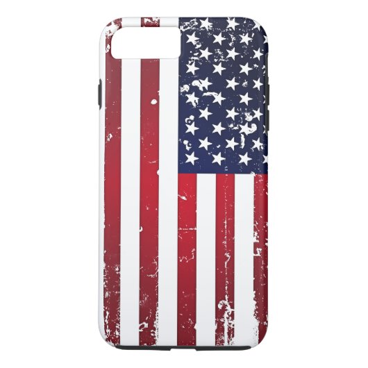 Amerikaanse vlag Case-Mate iPhone case (Achterkant)