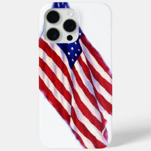 Amerikaanse vlag iPhone 15 pro max hoesje