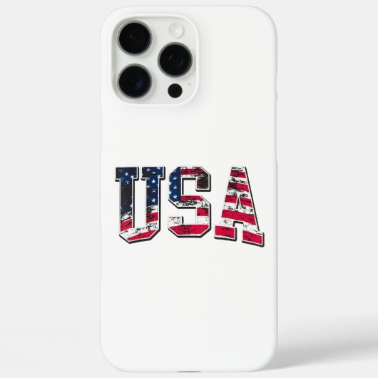 Amerikaanse vlag Case-Mate iPhone case (Achterkant)