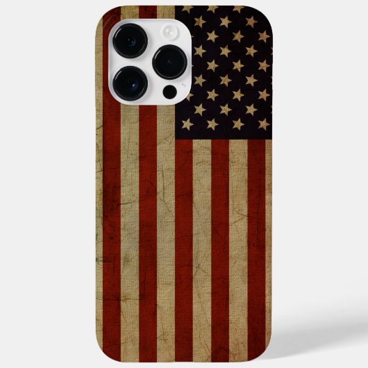  Amerikaanse vlag Case-Mate iPhone Case (Achterkant)