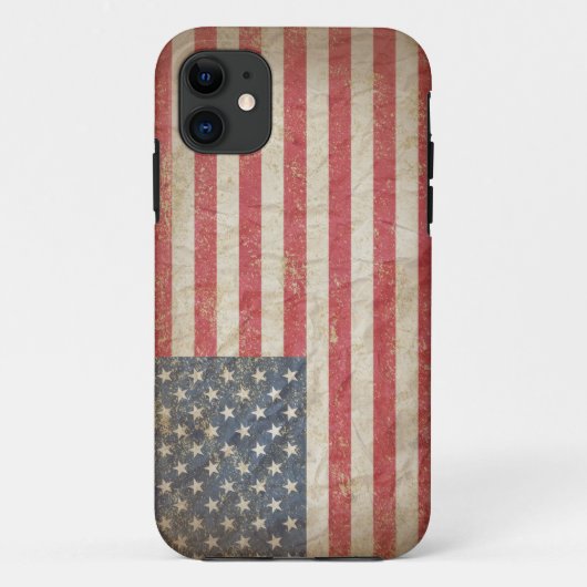 Amerikaanse vlag Case-Mate iPhone case (Achterkant)