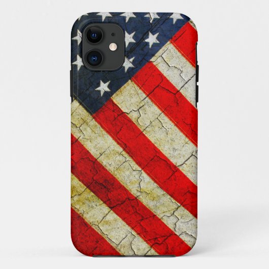 Amerikaanse vlag Case-Mate iPhone case (Achterkant)
