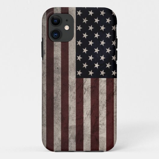 Amerikaanse vlag Case-Mate iPhone case (Achterkant)
