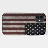 Amerikaanse vlag Case-Mate iPhone case (Achterkant (horizontaal))