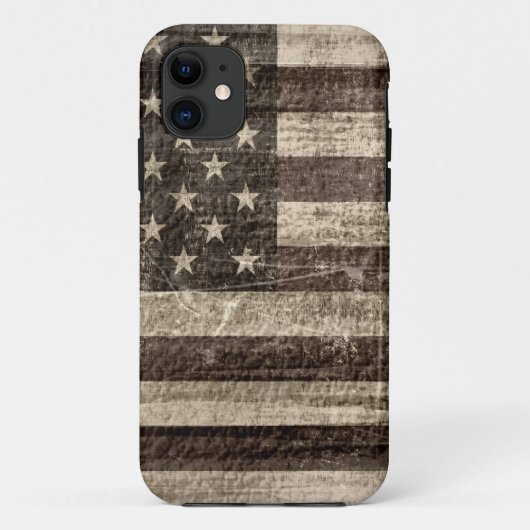 Amerikaanse vlag Case-Mate iPhone case (Achterkant)