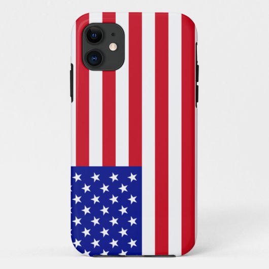 Amerikaanse vlag Case-Mate iPhone case (Achterkant)