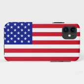 Amerikaanse vlag Case-Mate iPhone case (Achterkant (horizontaal))