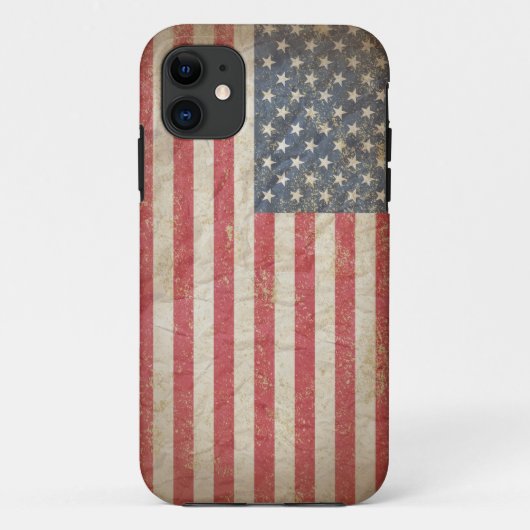 Amerikaanse vlag Case-Mate iPhone case (Achterkant)