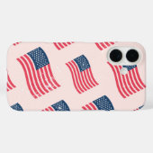  Amerikaanse vlag Case-Mate iPhone Case (Achterkant (horizontaal))