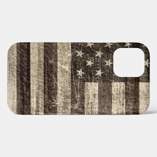 Amerikaanse vlag Case-Mate iPhone case (Achterkant (horizontaal))