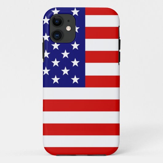Amerikaanse vlag Case-Mate iPhone case (Achterkant)