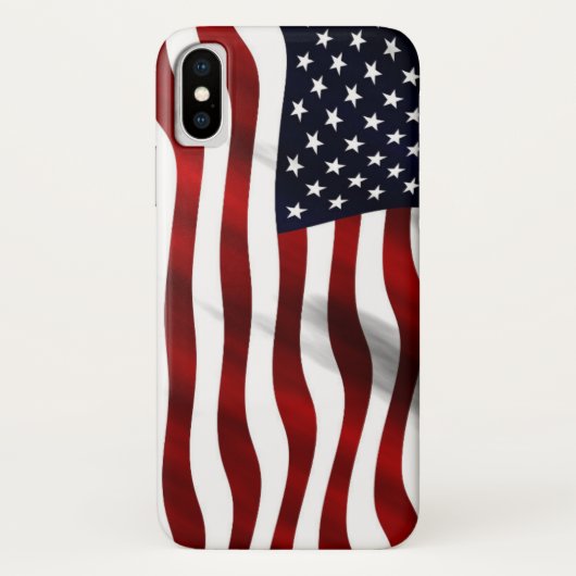 Amerikaanse vlag Case-Mate iPhone case (Achterkant)
