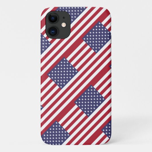 Amerikaanse vlag Case-Mate iPhone case (Achterkant)