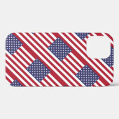 Amerikaanse vlag Case-Mate iPhone case (Achterkant (horizontaal))