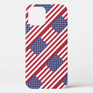 Amerikaanse vlag iPhone 12 hoesje