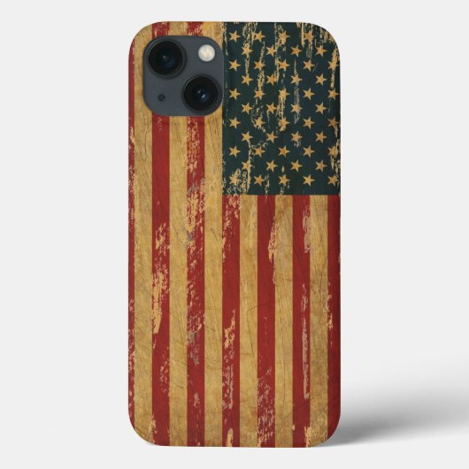  Amerikaanse vlag Case-Mate iPhone Case (Achterkant)