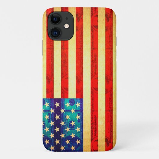 Amerikaanse vlag Case-Mate iPhone case (Achterkant)