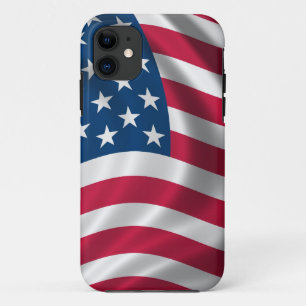 Amerikaanse vlag iPhone 11 hoesje