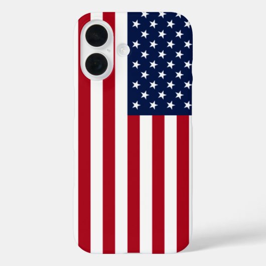 Amerikaanse vlag Case-Mate iPhone case (Achterkant)