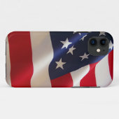 Amerikaanse vlag Case-Mate iPhone case (Achterkant (horizontaal))