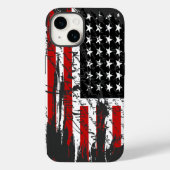 Amerikaanse vlag Case-Mate iPhone Case (Achterkant)