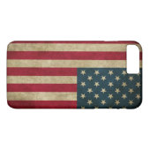 Amerikaanse vlag Case-Mate iPhone Case (Achterkant (Horizontaal))