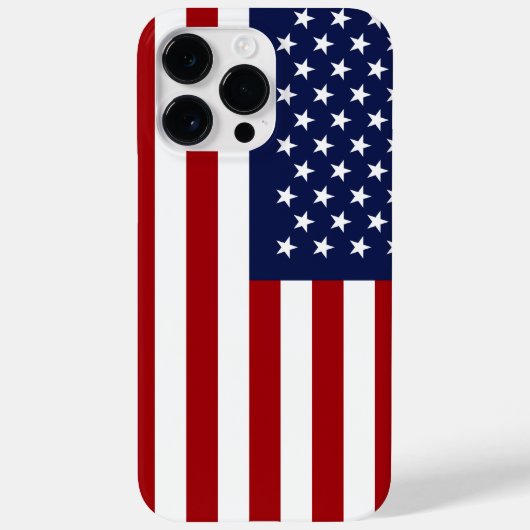 Amerikaanse vlag Case-Mate iPhone case (Achterkant)