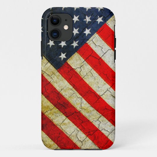 Amerikaanse vlag Case-Mate iPhone case (Achterkant)
