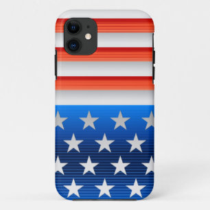 Amerikaanse vlag iPhone 11 hoesje