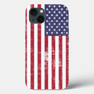 Amerikaanse vlag iPhone 13 hoesje