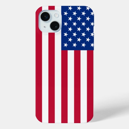 Amerikaanse vlag Case-Mate iPhone case (Achterkant)