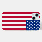 Amerikaanse vlag Case-Mate iPhone case (Achterkant (horizontaal))