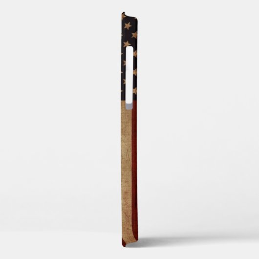  Amerikaanse vlag Case-Mate iPhone Case (Achterkant / Links)