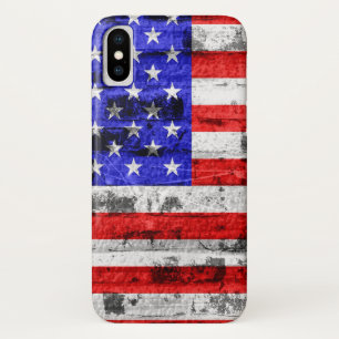 Amerikaanse vlag iPhone x hoesje