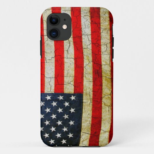 Amerikaanse vlag Case-Mate iPhone case (Achterkant)