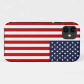 Amerikaanse vlag Case-Mate iPhone case (Achterkant (horizontaal))