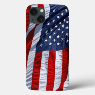 Amerikaanse vlag iPhone 13 hoesje