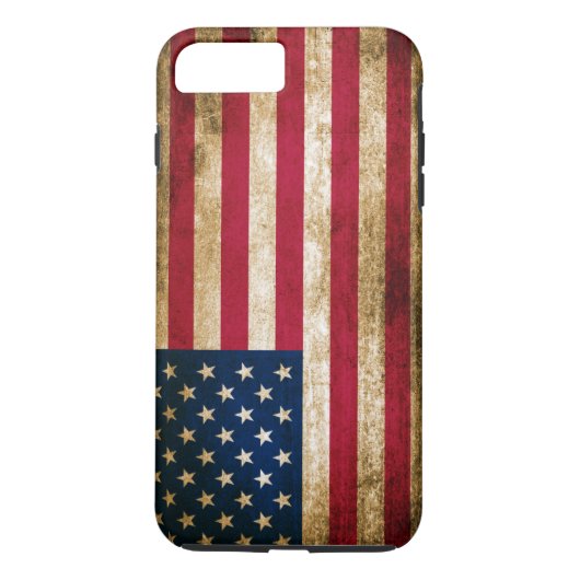  Amerikaanse vlag Case-Mate iPhone Case (Achterkant)