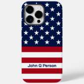 Amerikaanse vlag Case-Mate iPhone case (Achterkant)