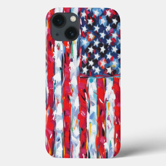 Amerikaanse vlag Case-Mate iPhone case (Achterkant)