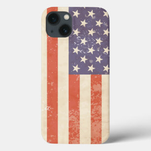 Amerikaanse vlag iPhone 13 hoesje