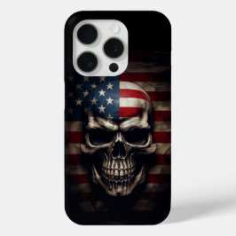 Amerikaanse vlag iPhone 15 pro case
