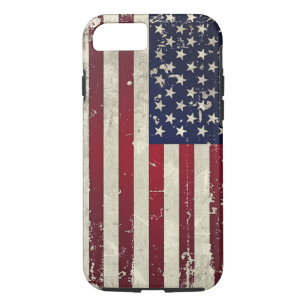 Amerikaanse vlag 	iPhone 8/7 hoesje