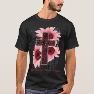 Amerikaanse vlag Christelijke kruislint multipel m T-shirt